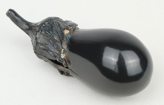 栗山園オンライン通販部 / 【出物】 乾漆茄子香合 中川正斉