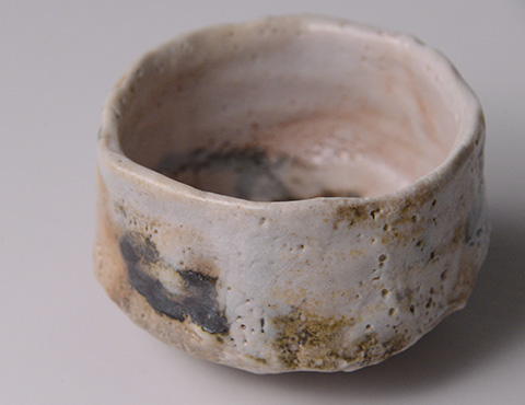 堀一郎 志野茶盌 | しぶや黒田陶苑