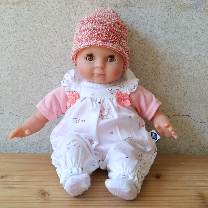 シルトクレート・ベビー人形（ピンク）：小さめの赤ちゃん人形 | krtek