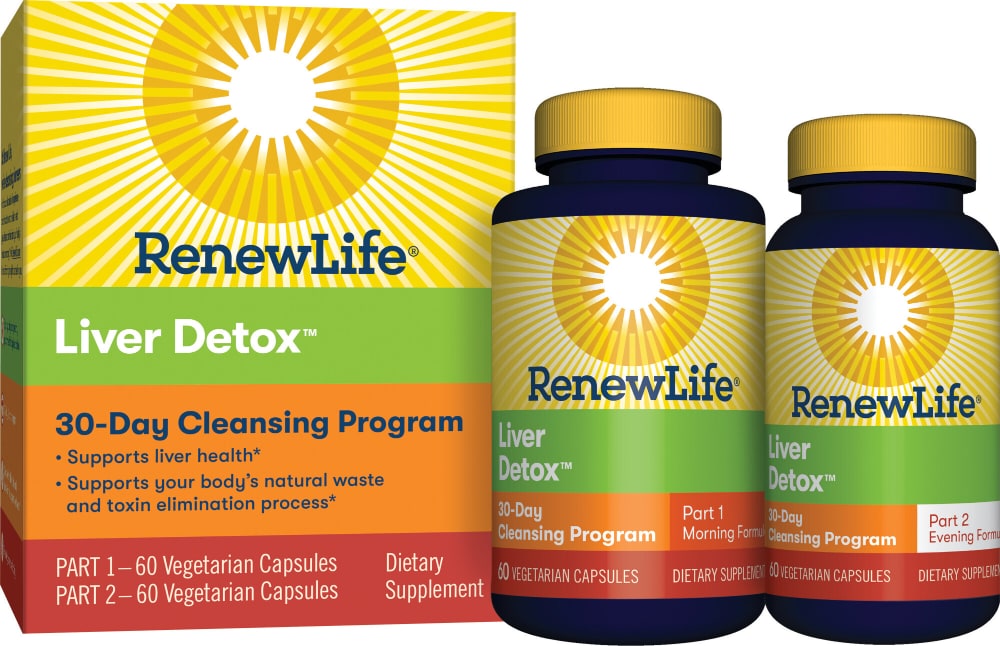 Renew Life Liver DetoxDay Cleansing ProgramPart Capsules, 1 ct