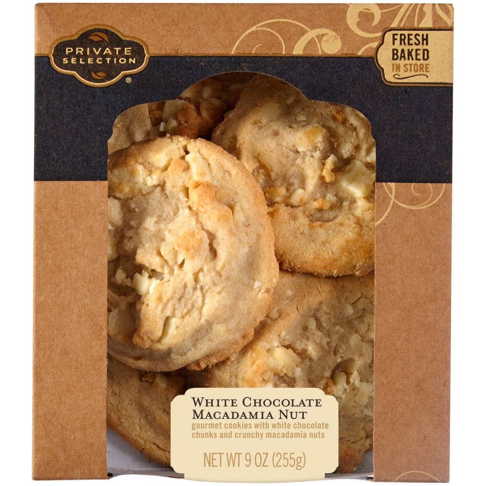 Private Selection® Gourmet White Chocolate Macadamia Nut Cookies