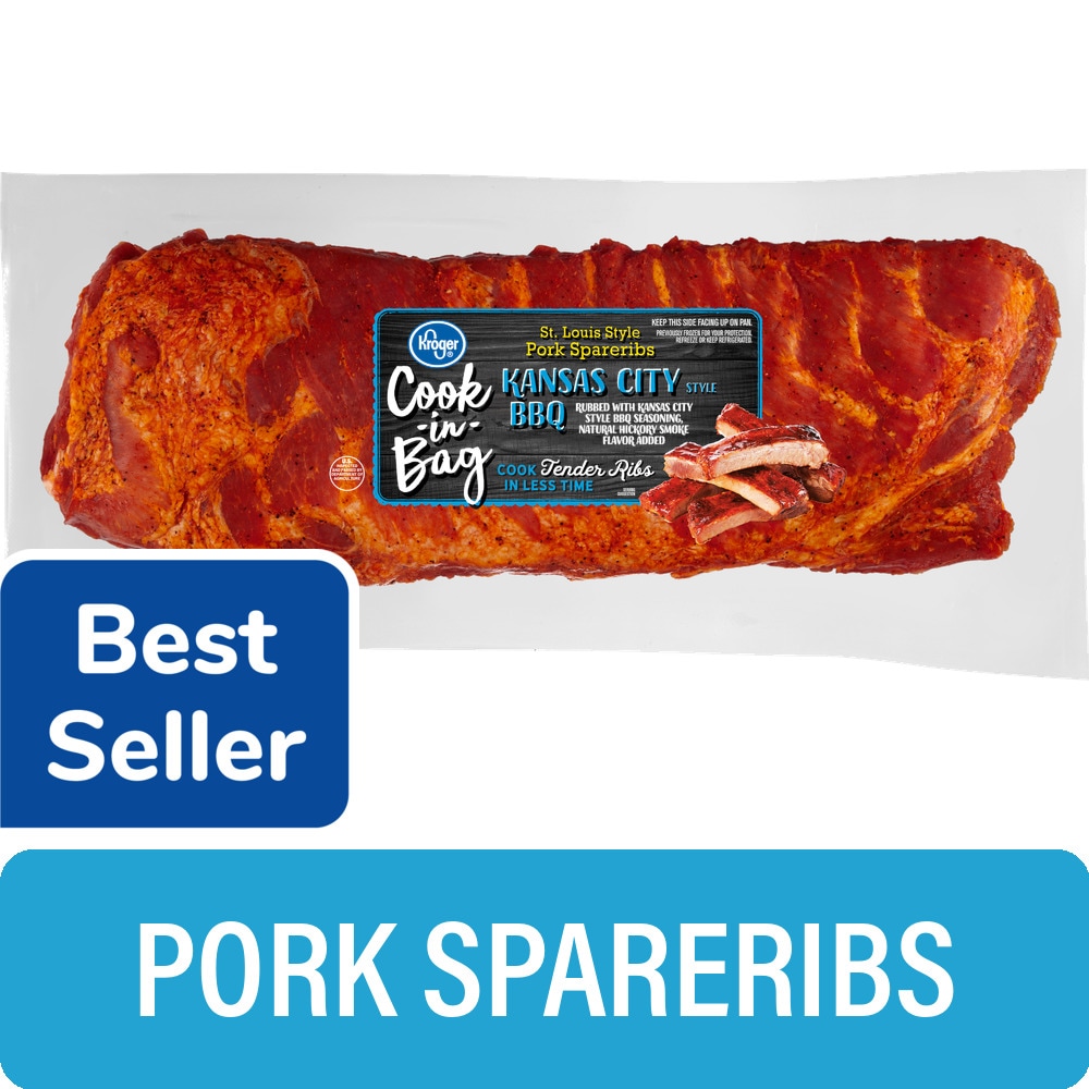 Kroger® Cook In Bag Kansas City Style BBQ St. Louis Style Pork