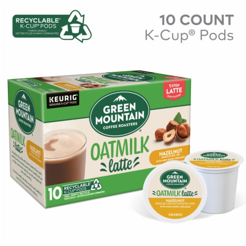 Green Mountain Coffee Roasters One Step Hazelnut Oatmilk Latte