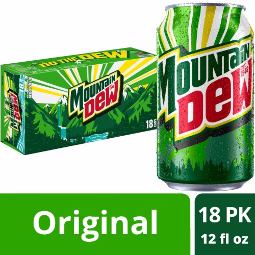 Mountain Dew® Soda Cans, 18 pk / 12 fl oz - Gerbes Super Markets
