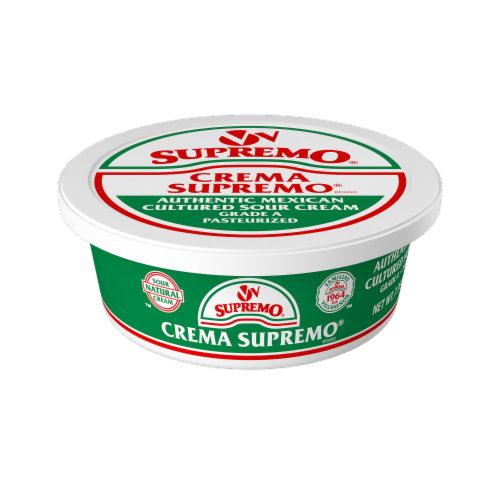 VV Supremo® Crema Supremo Authentic Mexican Cultured Sour Cream