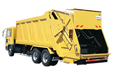 プレス式ごみ収集車「プレスパック®」 | 製品情報 | 極東開発工業株式会社