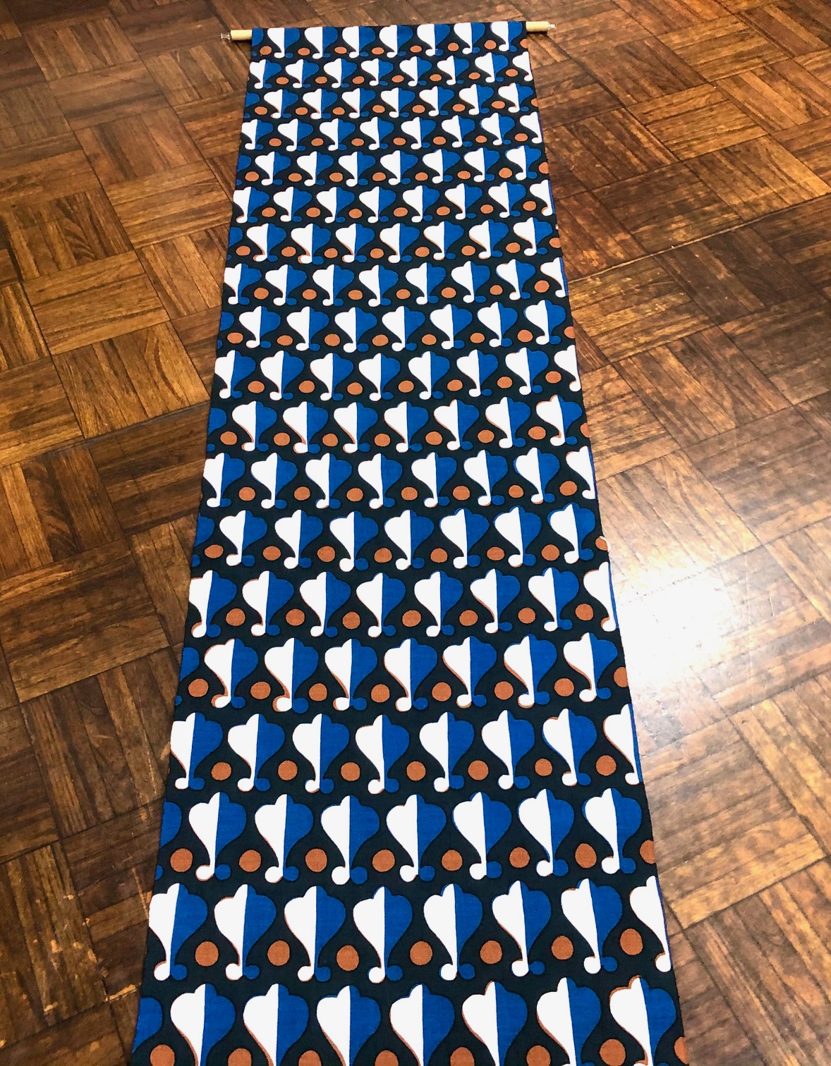 柚木沙弥郎 小巾布 スペード