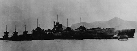 木製模型 1/160 潜水艦「伊401」