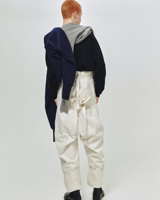 優雅でカルフルなニットスエット。キャプテンサンシャイン × ジョン