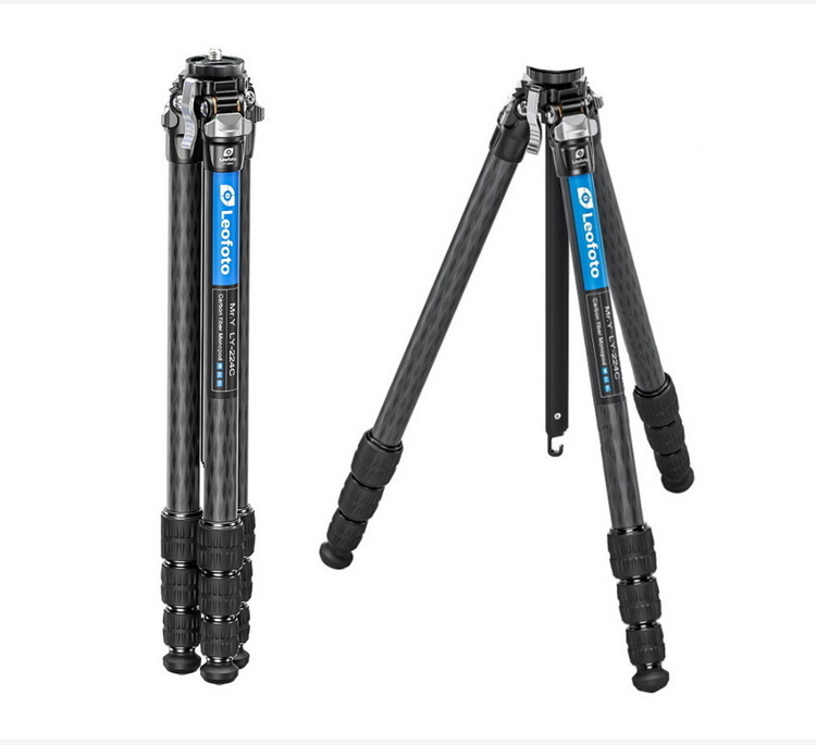 レオフォトカーボン三脚 LY-224C（ブラック） Hobby's World｜野鳥撮影