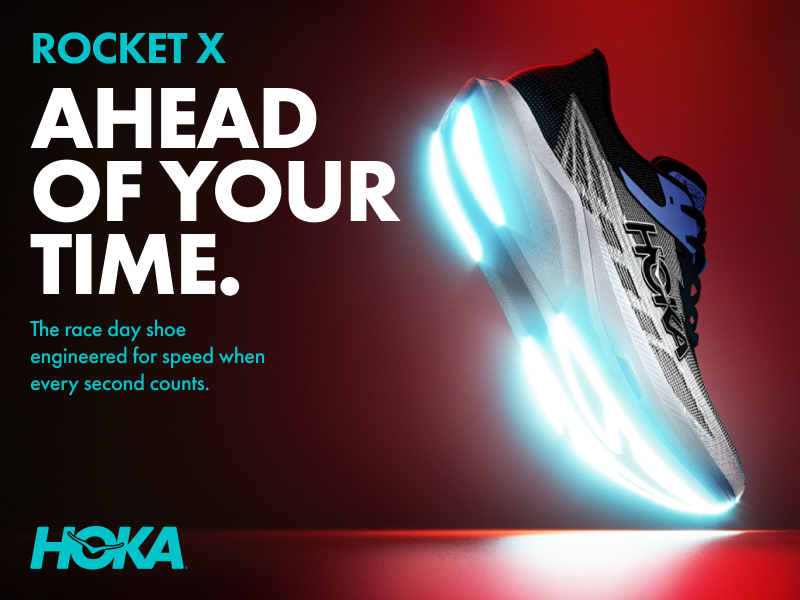 White Hoka Rocket X3 | Hoka Rocket X3
