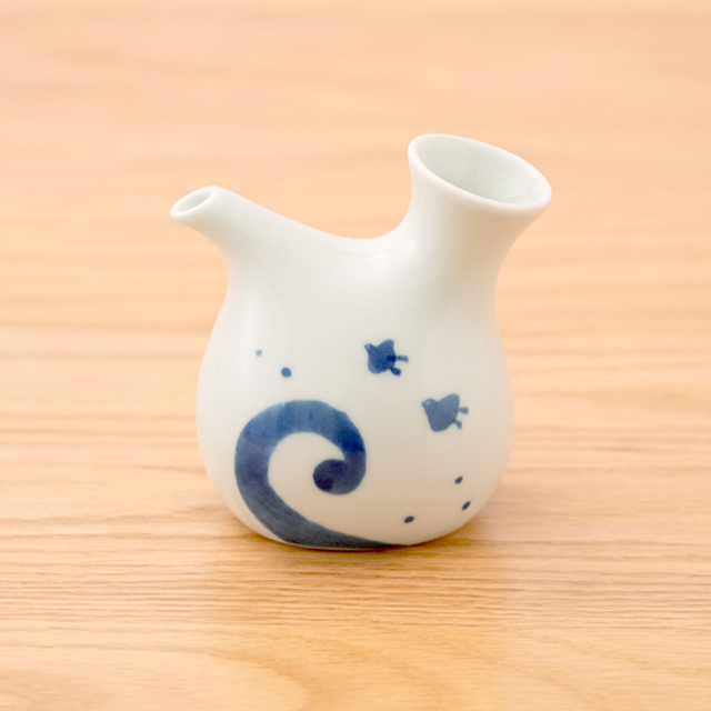 二口徳利/（3柄）［伝平窯］日本酒や食前酒にぴったりな徳利【和食器