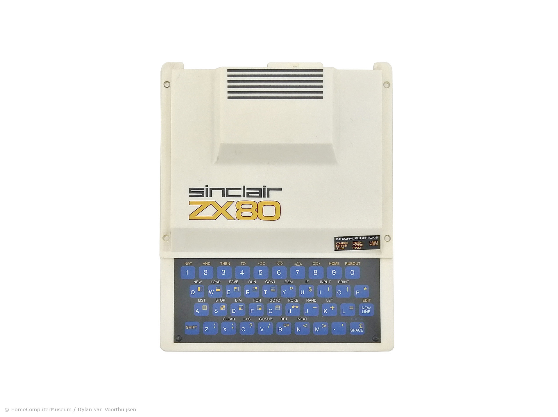 HomeComputerMuseum - Sinclair ZX80