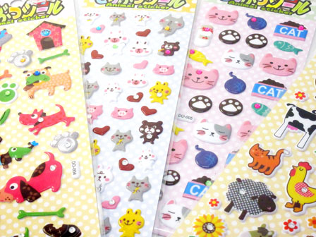 50景品 どうぶつシール|【堀商店】景品・販促品・お祭り用品の激安販売