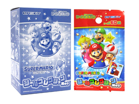 シール スーパーマリオ シールコレクション NEO パック|【堀商店】景品