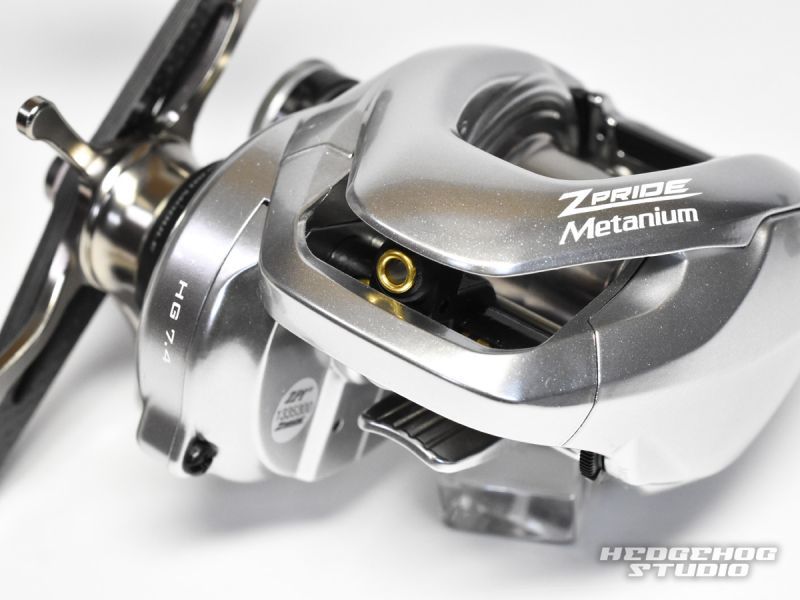 ZPIのおかっぱり専用フルカスタムベイトリール・17 Zプライドの細部を