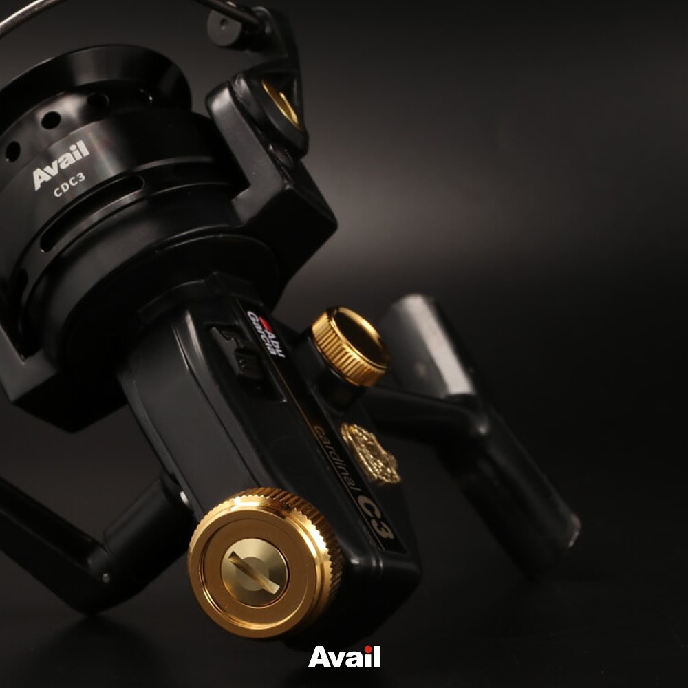 Avail/アベイル】ABU アルミドラグノブ カーディナル3用 TYPE3【DNOB