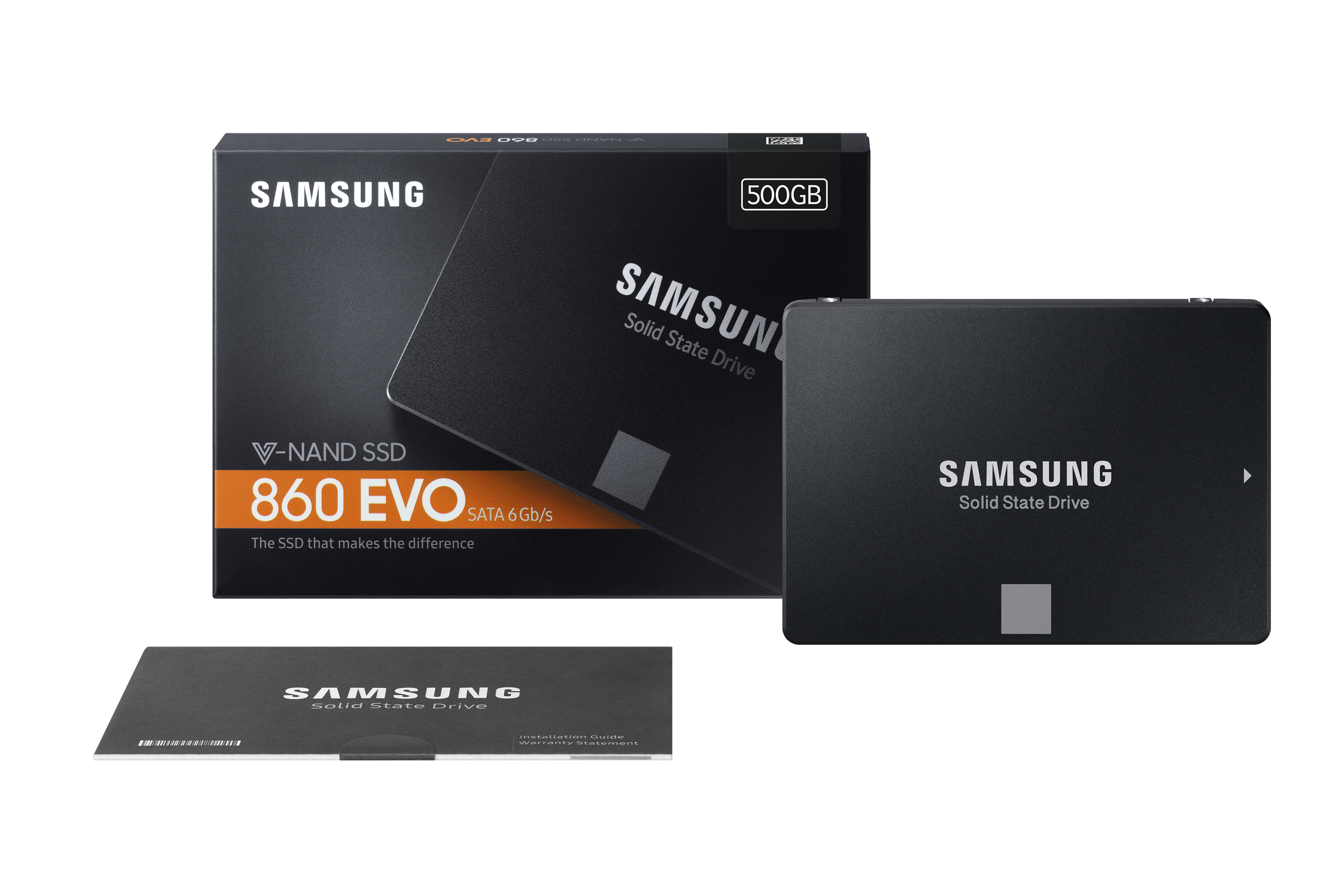 Samsung 860 EVO 500GB 2.5 Inch SATA III Internal SSD (MZ-76E500B