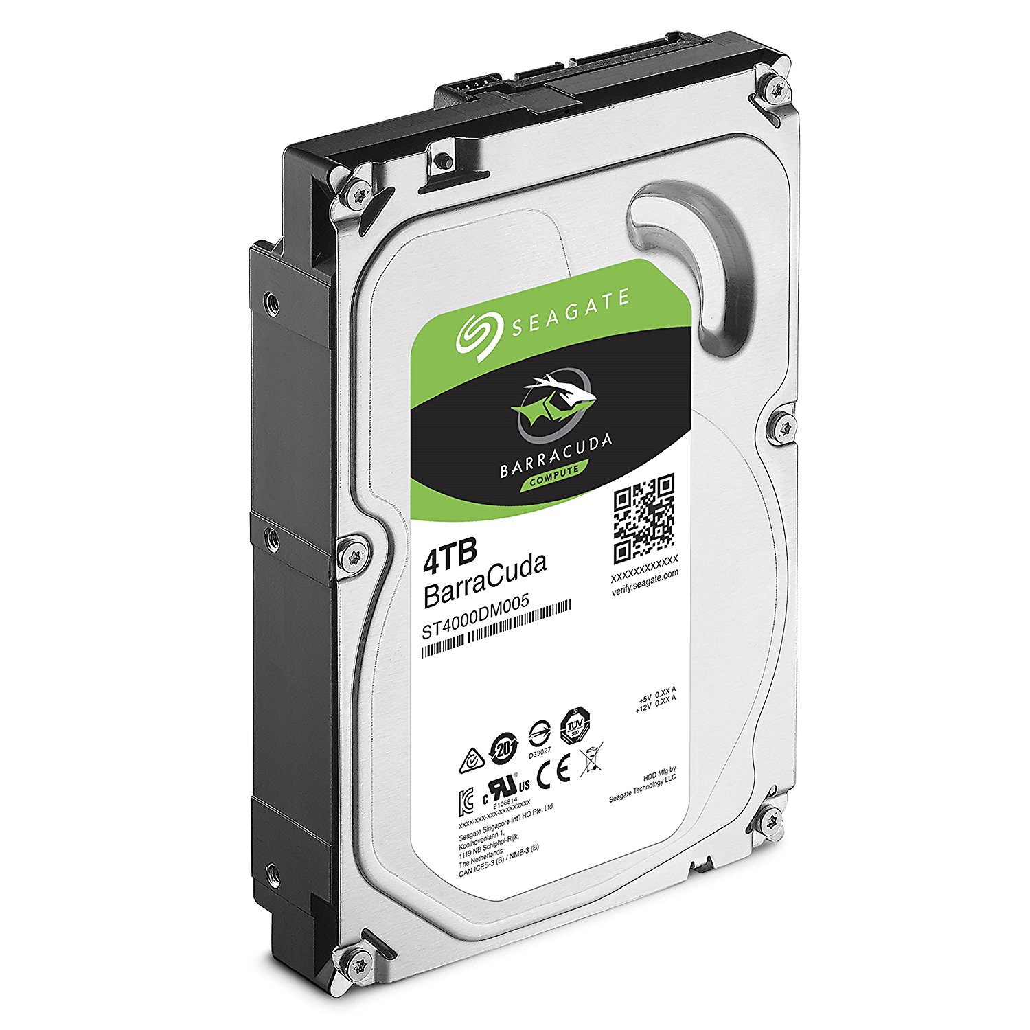 Seagate 4TB BarraCuda SATA 6Gb/s 256MB Cache 3.5-Inch Internal