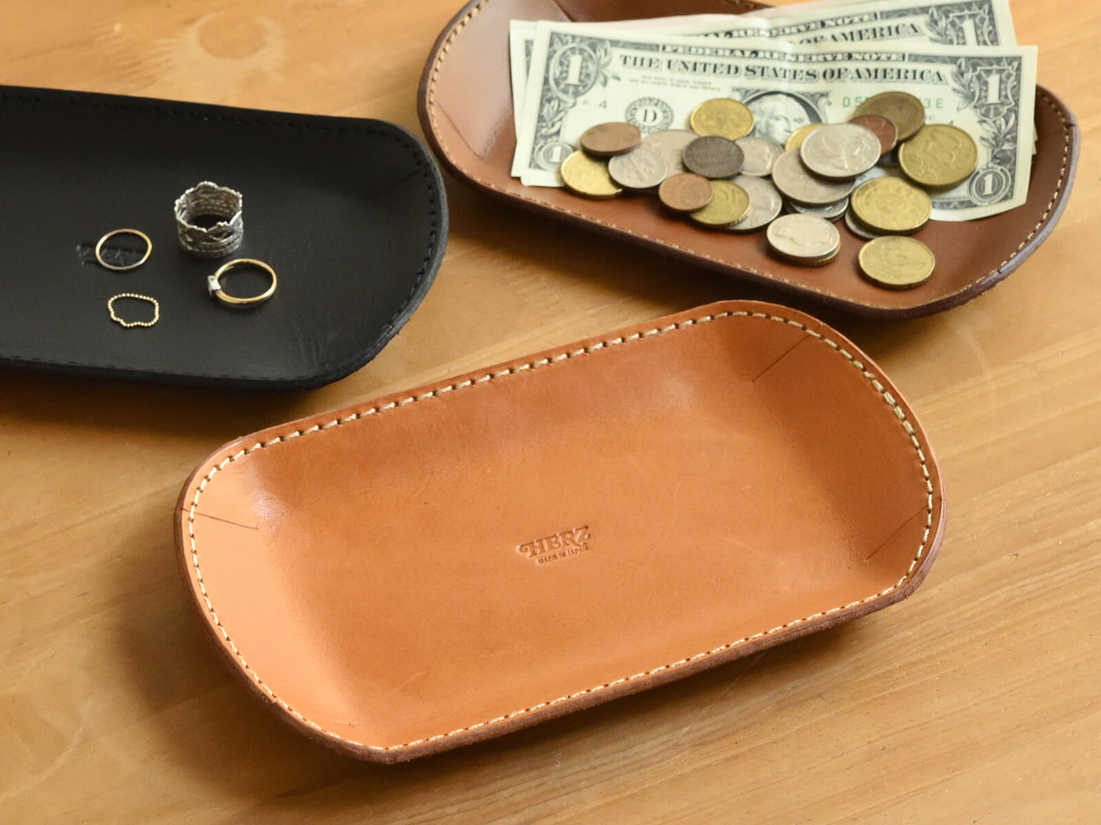 新作：レザートレイ(KZ-1)｜革鞄・革小物のHERZ公式通販