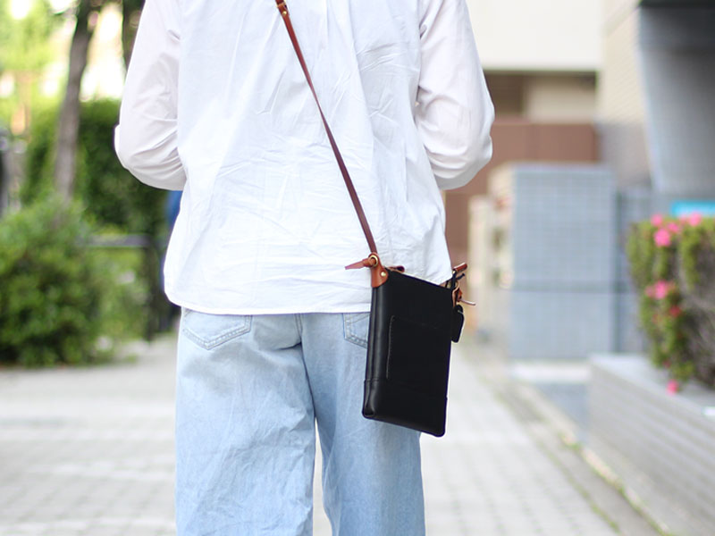 ショルダーポシェット(CP-37)商品ページを更新しました｜革鞄・革小物