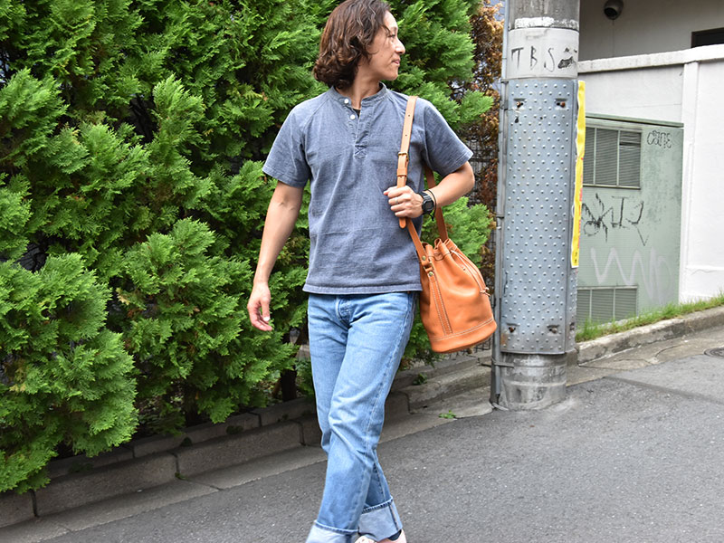 SITUATION～巾着ショルダーポシェット(CK-28)～｜革鞄・革小物のHERZ