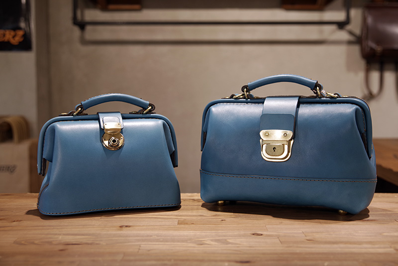 夏の限定革「セルリアンブルー」名古屋店ラインナップ｜革鞄・革小物の