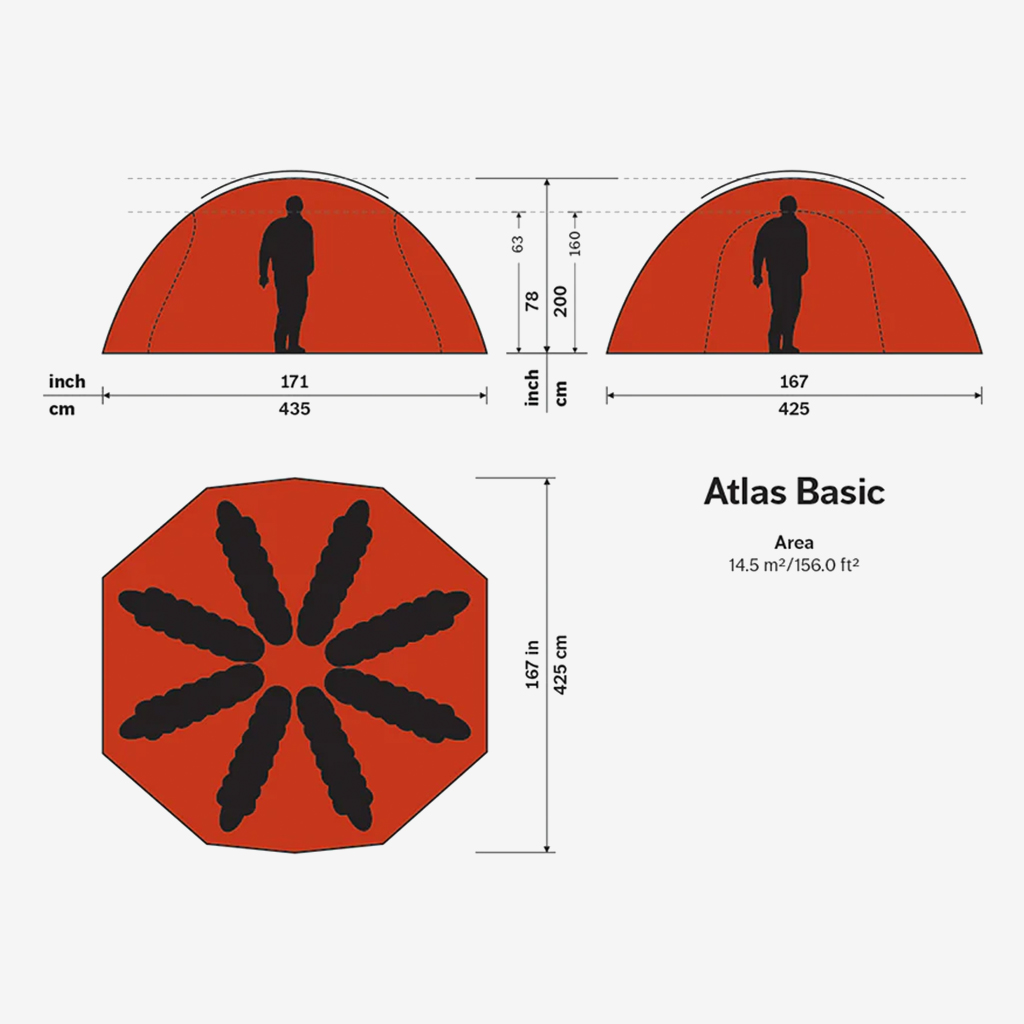 HILLEBERG ヒルバーグ アトラス サンド - Nicetime Mountain Gallery