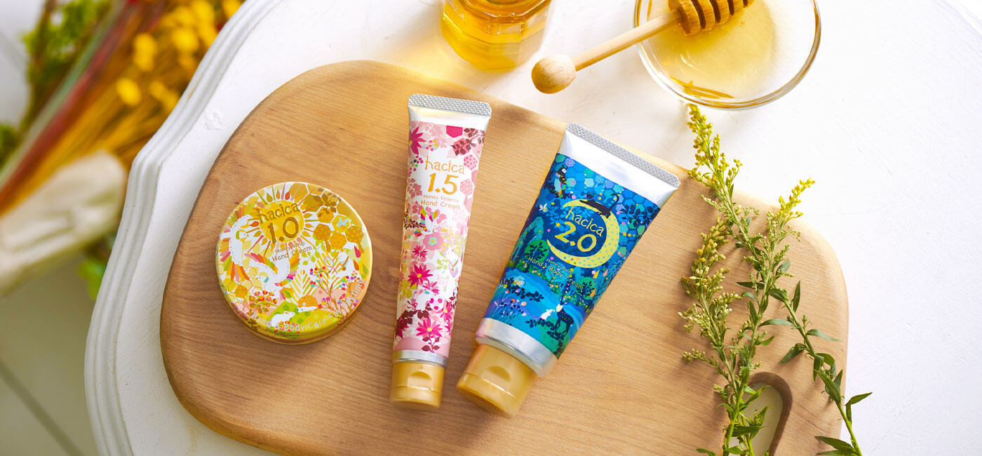 hacica [ハチカ]ハンド&ボディクリーム｜ハニーオイルが新発売
