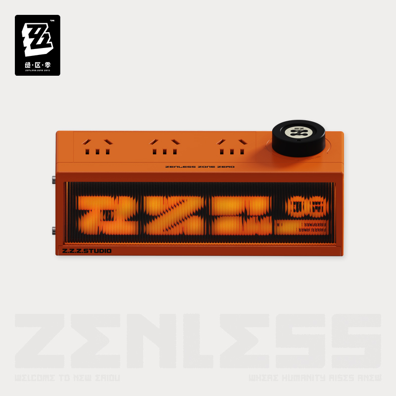 ZZZ 259pt】ゼンレスゾーンゼロ LEDライトコンセント【別途変換プラグ