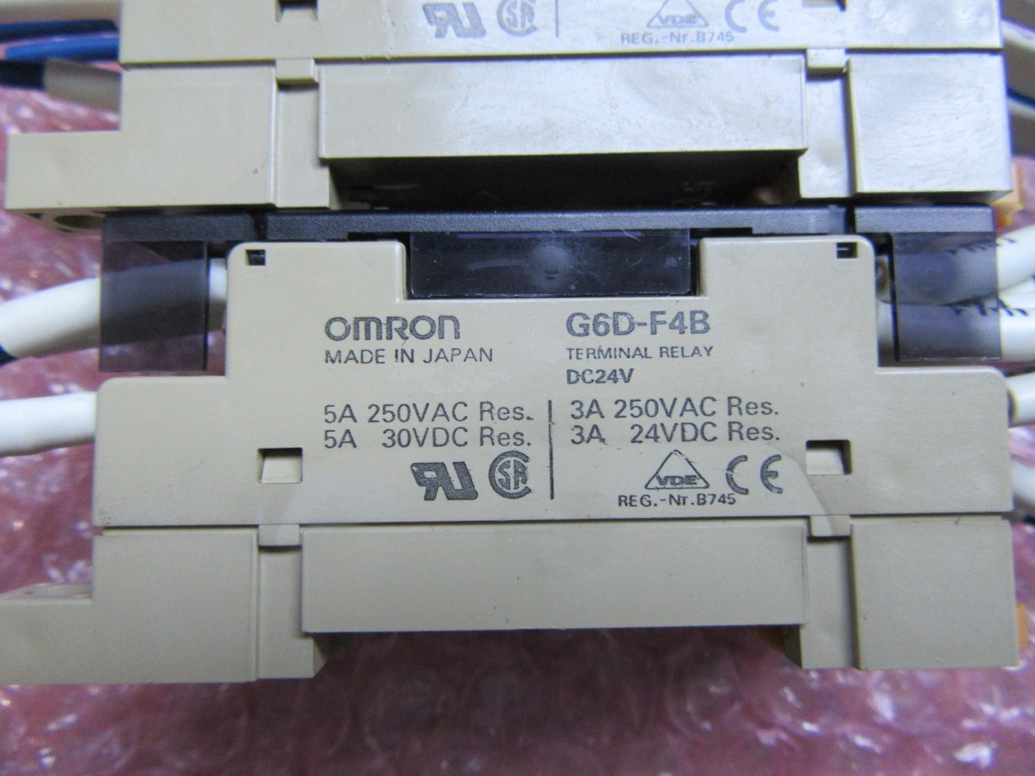 中古その他 【ターミナルリレー2個】G6D-F4B(DC24V) オムロン ｜【公式