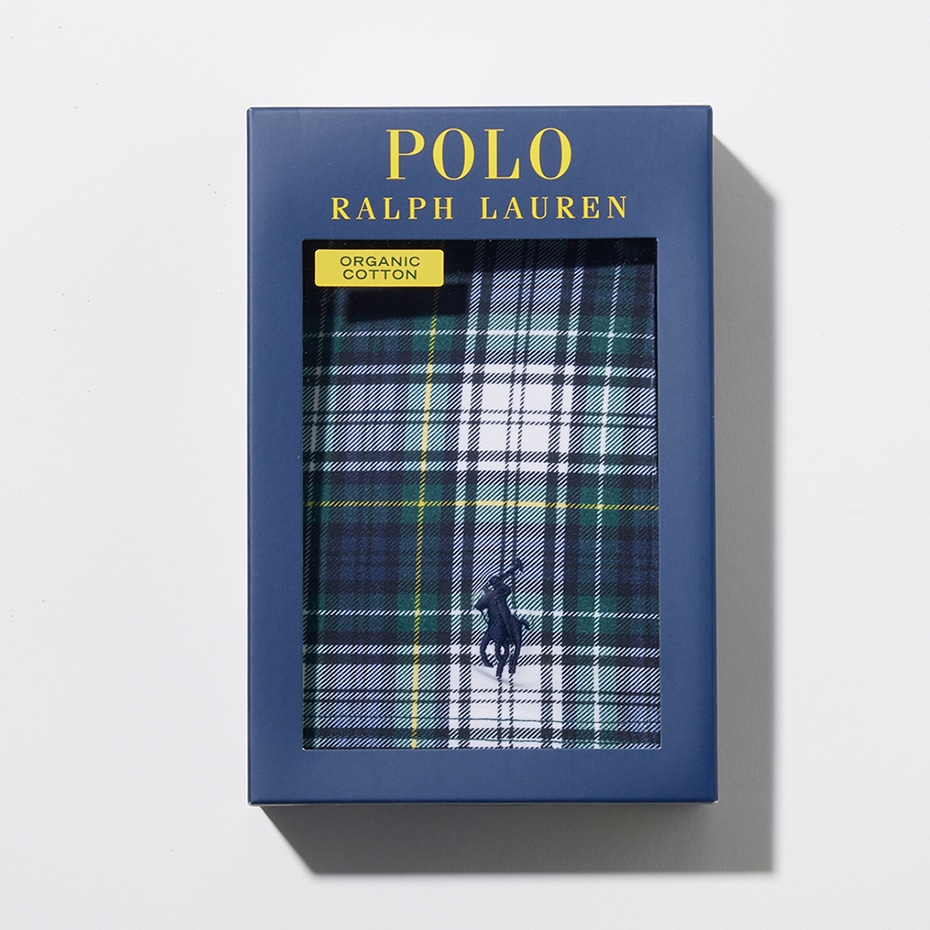 ボクサーブリーフ アーキャンベルチェックグリーン | ポロ ラルフ