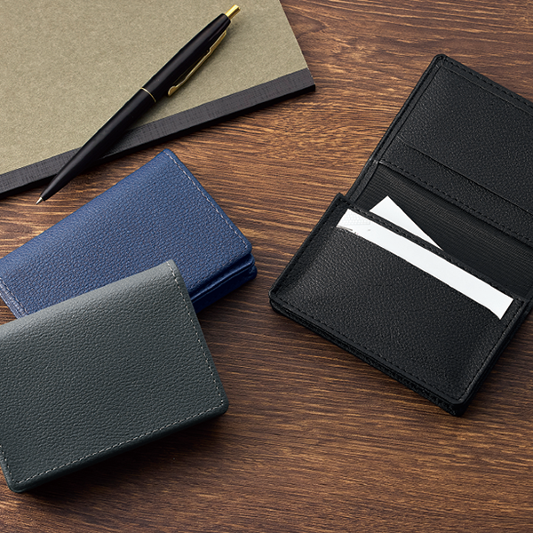 リサイクルレザーカードケース【最安値673円】｜ノベルティ・記念品