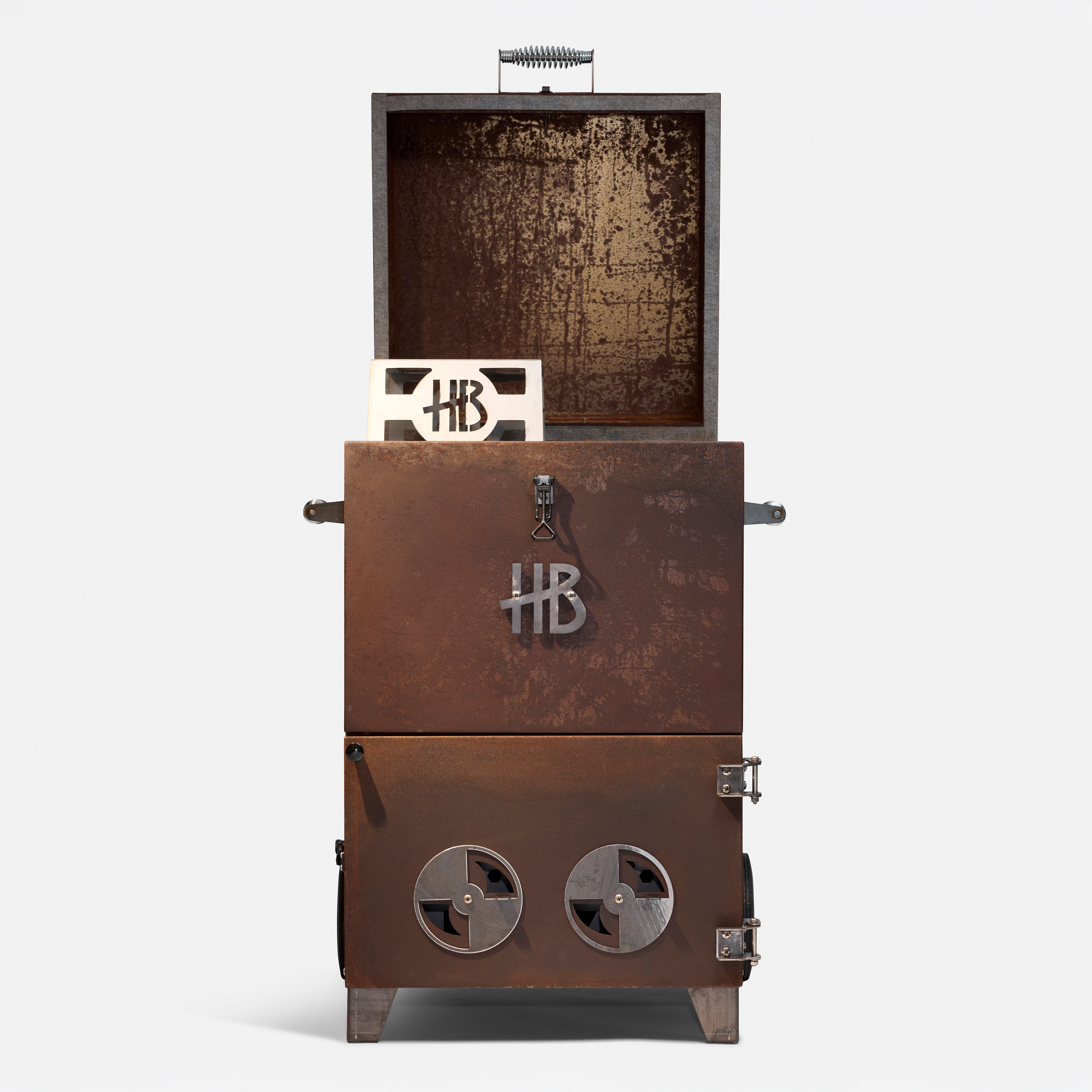 Corten Steel Roughneck Smoker