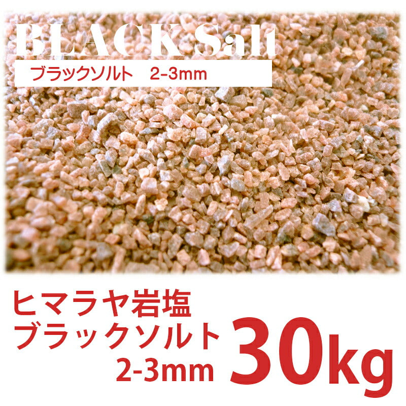 ヒマラヤ岩塩 ブラックソルト 2-3mm 30kg 業務用