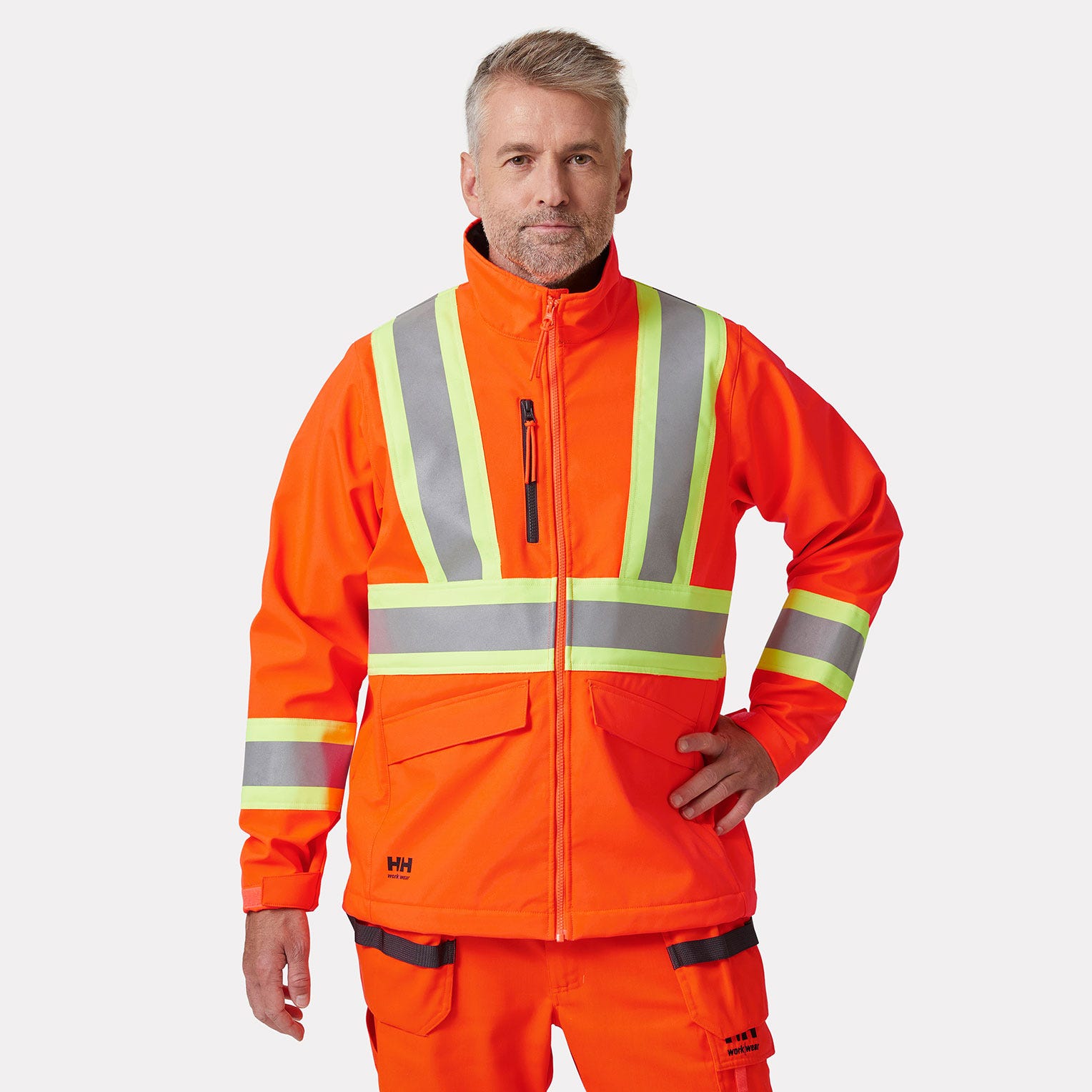 Alta Hi Vis Softshell Jacket Csa | HH Workwear