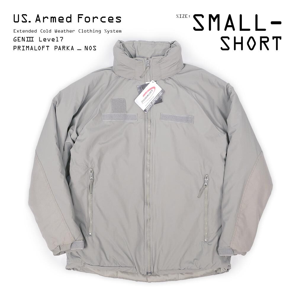 DEADSTOCK / SMALL-SHORT】 US.Armed Forces ECWCS LEVEL7 プリマ