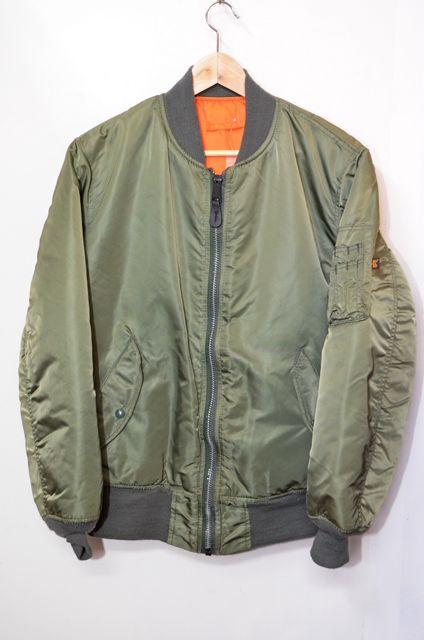 90's ALPHA社製 MA-1 フライトジャケット TALL表記OU-277｜VINTAGE