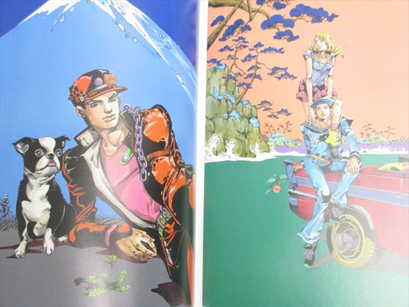 JOJOVELLER Mini Art Book HIROHIKO ARAKI Jojo's Bizarre Adventure