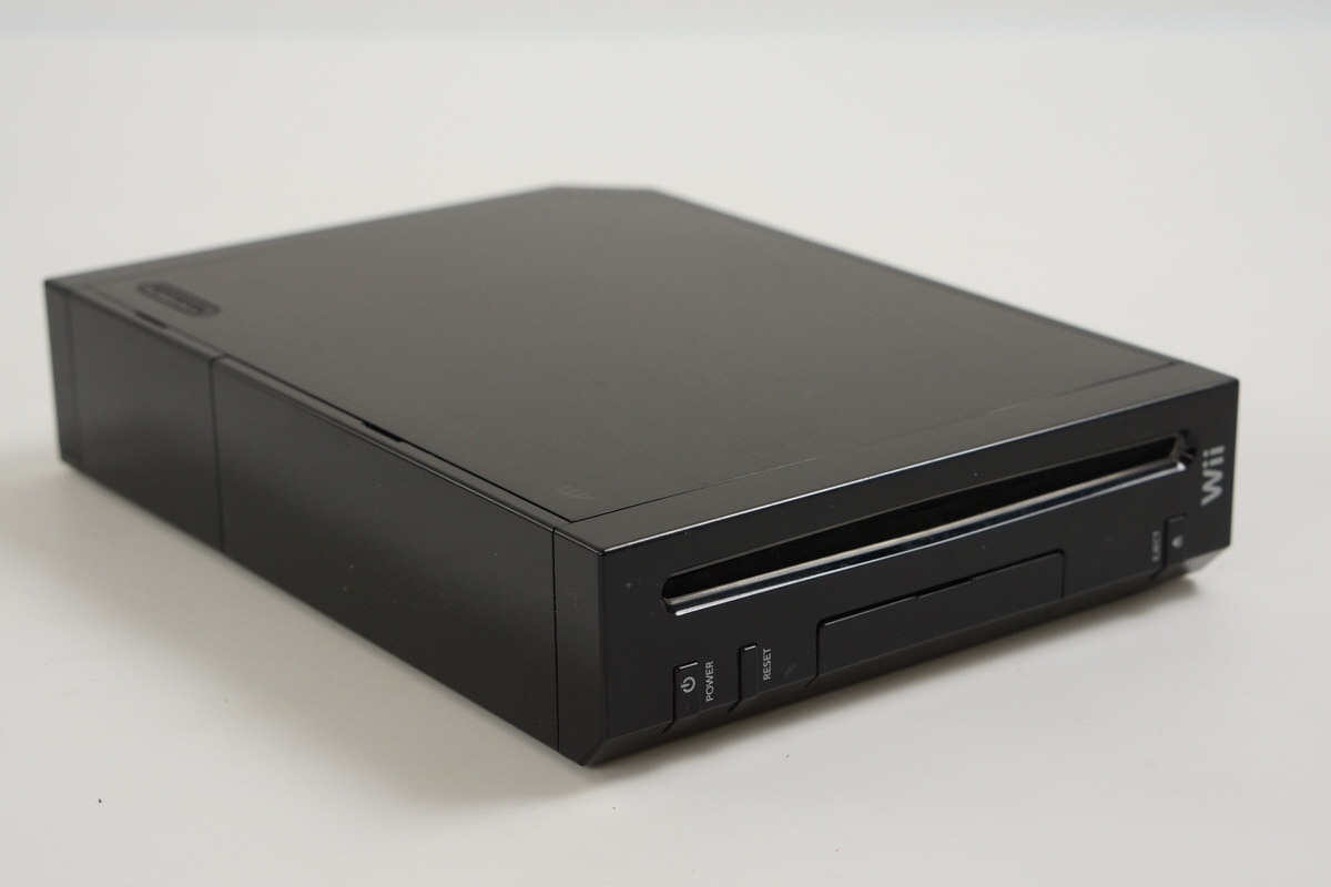 Nintendo Wii Console Black RVL001 Tested System JAPAN Game