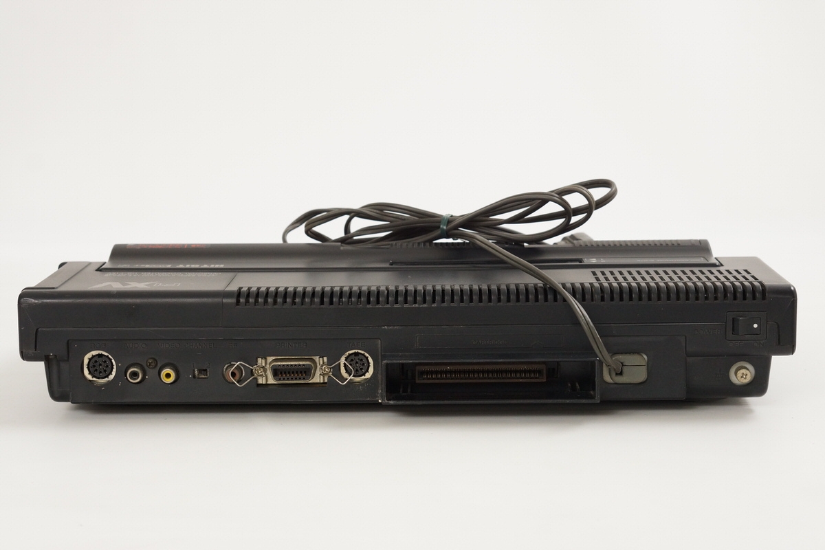 MSX2+ SONY HB-F1XV Personal Computer Boxed Tested -FDD Not Working