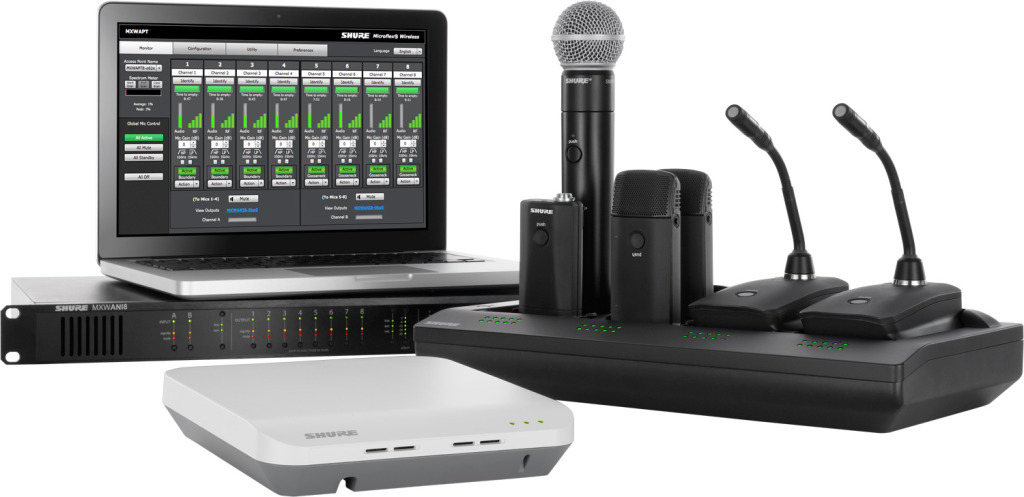 MXWANI - Shureワイヤレスシステム - ヒビノインターサウンド株式会社