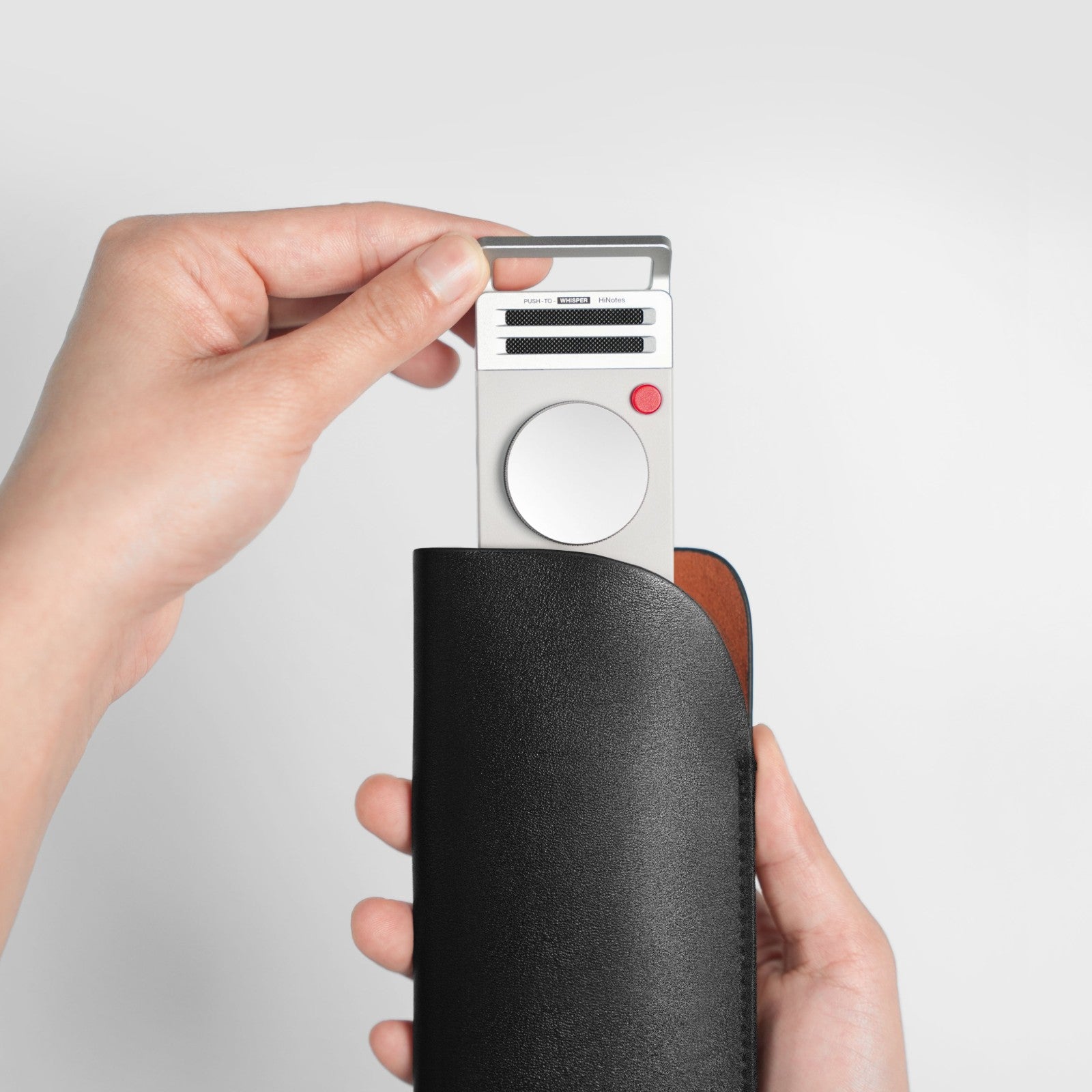 HiDock P1 Leather Case