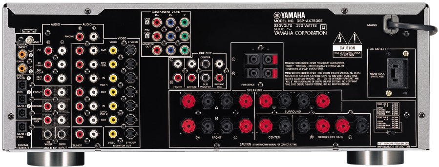 Yamaha DSP-AX750SE - Hi-Fi Database - AV Amplifiers