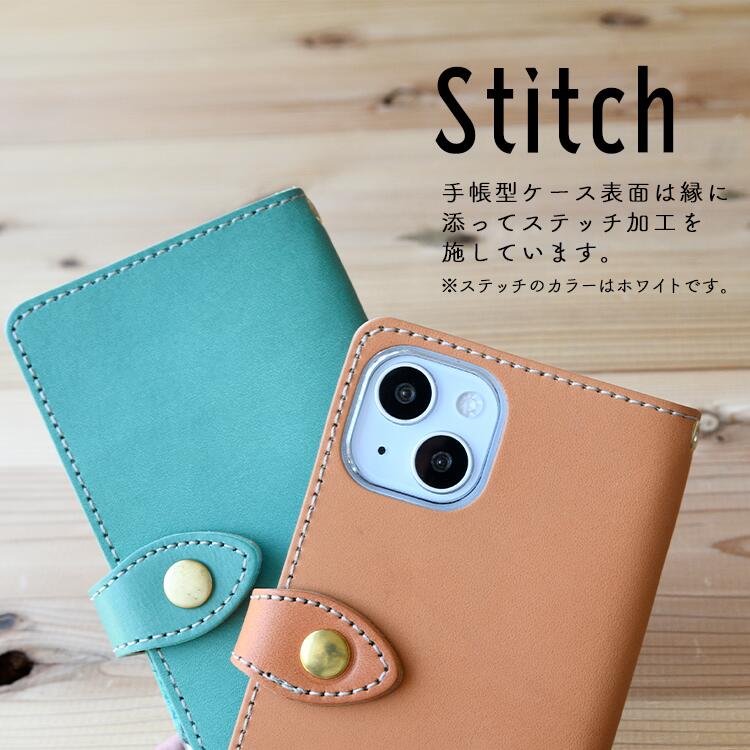 本革 パステルカラーレザー 手帳型 スマホケース 「オリジン3パステル