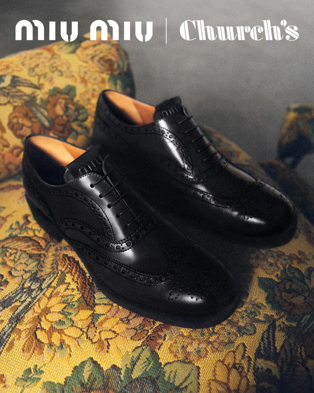Miu Miu x Church's Is Pure Brogue Brilliance