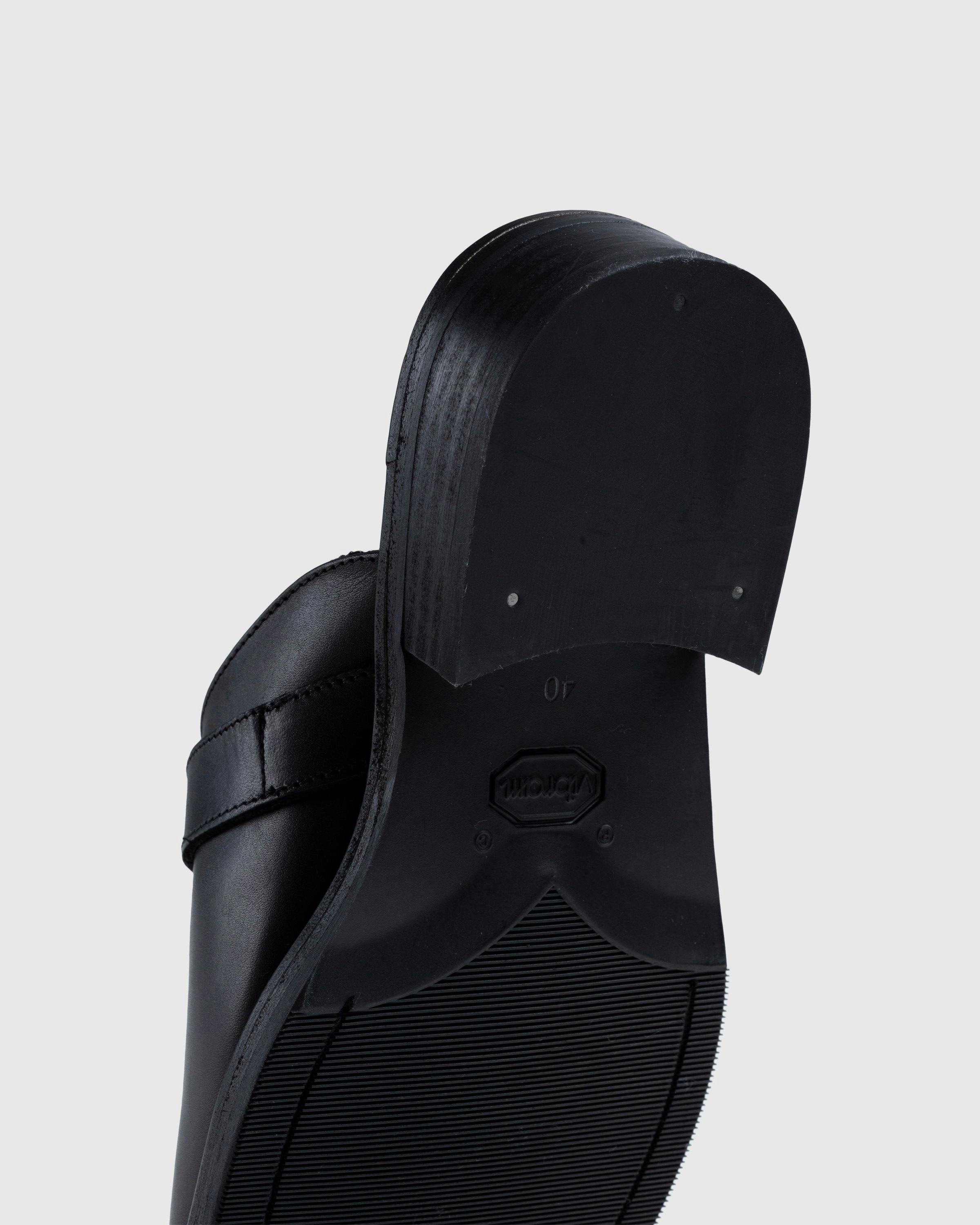 Our Legacy – Camion Mule Black Leather