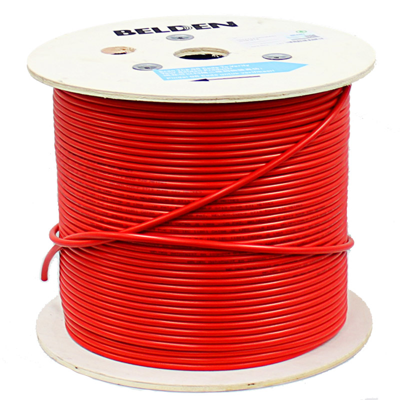 BELDEN製Cat6A LANケーブル(赤)｜GIGAスクール構想向け