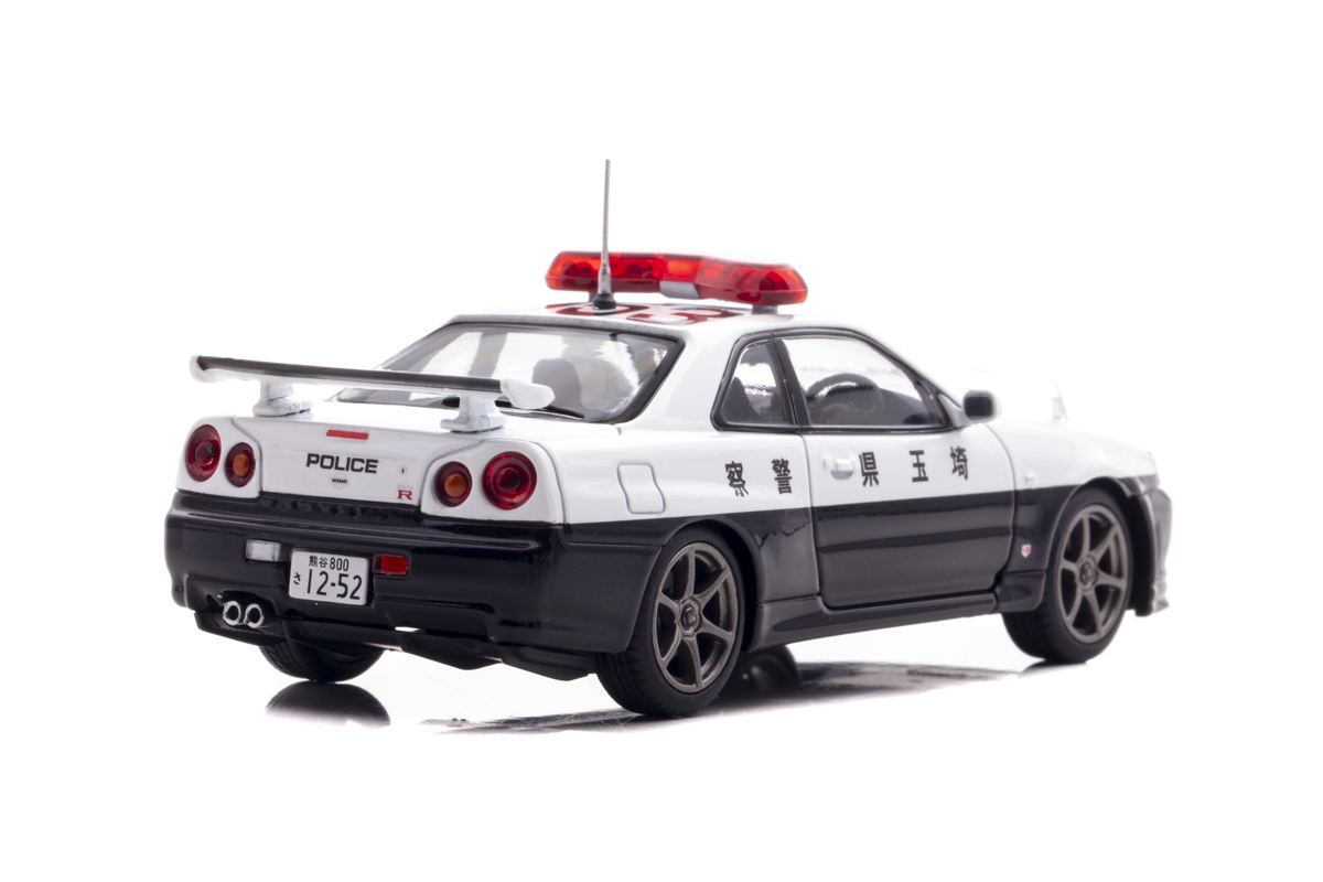 1/43 日産 スカイライン GT-R (BNR34) 2020 埼玉県警察高速道路交通