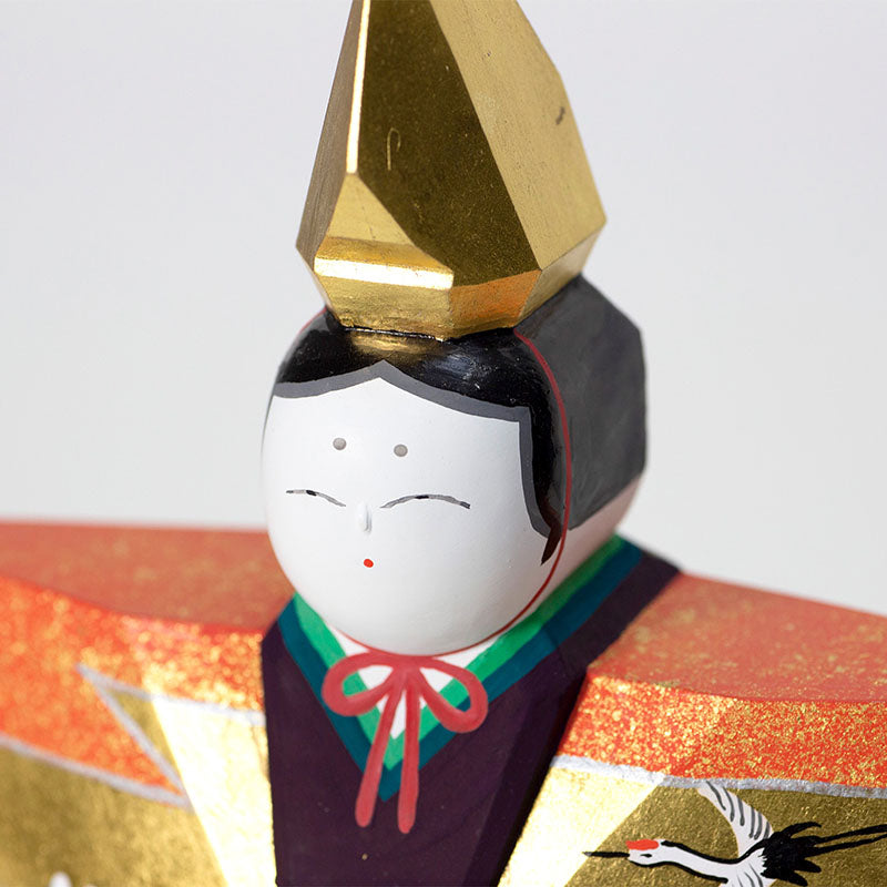 立雛（8号） 神泉作 – 奈良一刀彫 誠美堂